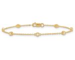 Gold Diamond Bracelet_0