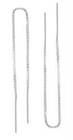 Silver Thread Earrings_0
