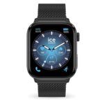 Ice Smart Watch Black with Mesh Strap_0