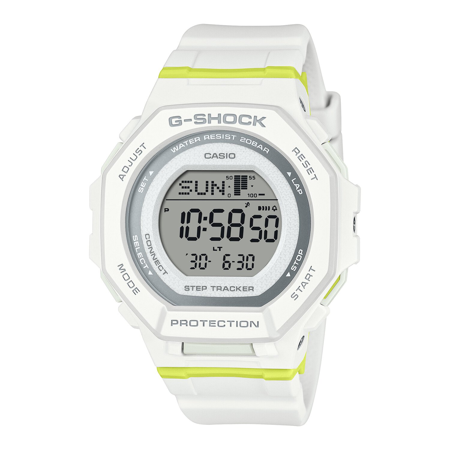 G-Shock White Digital Watch_0