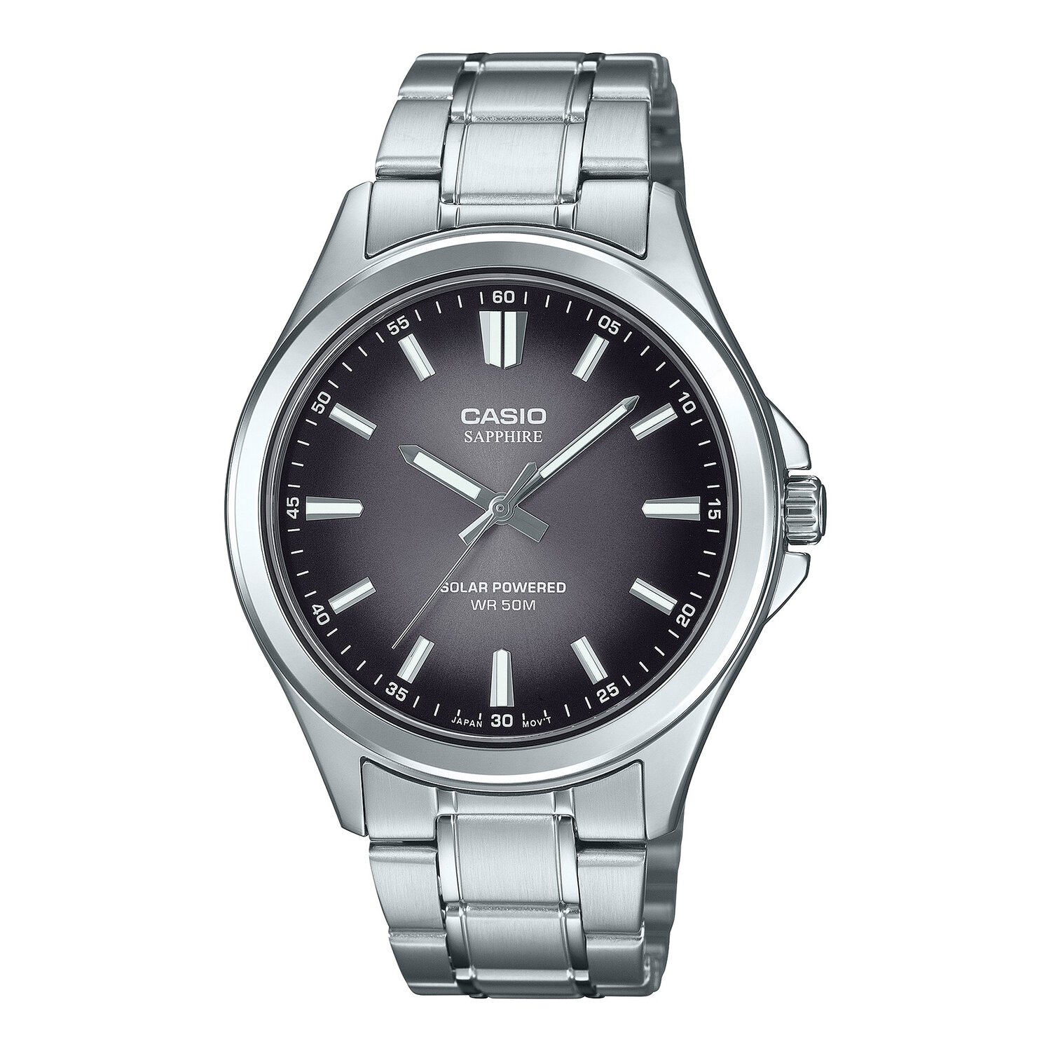 Casio Gents Silver Solar Watch_0
