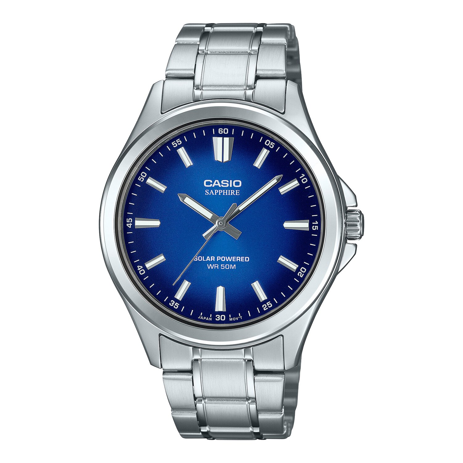 Casio Gents Silver Solar Watch_0