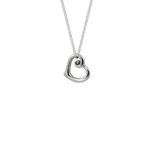 Evolve Sterling Silver Heart of NZ Necklace_0