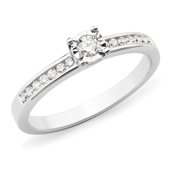 White Gold Diamond Ring_0