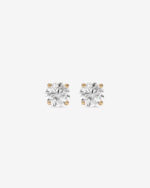 9ct Yellow Gold 2ct Lab Grown Diamond Studs_0