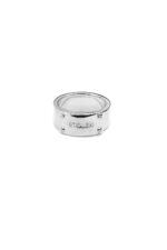 Bold Band Ring Wide Silver_0