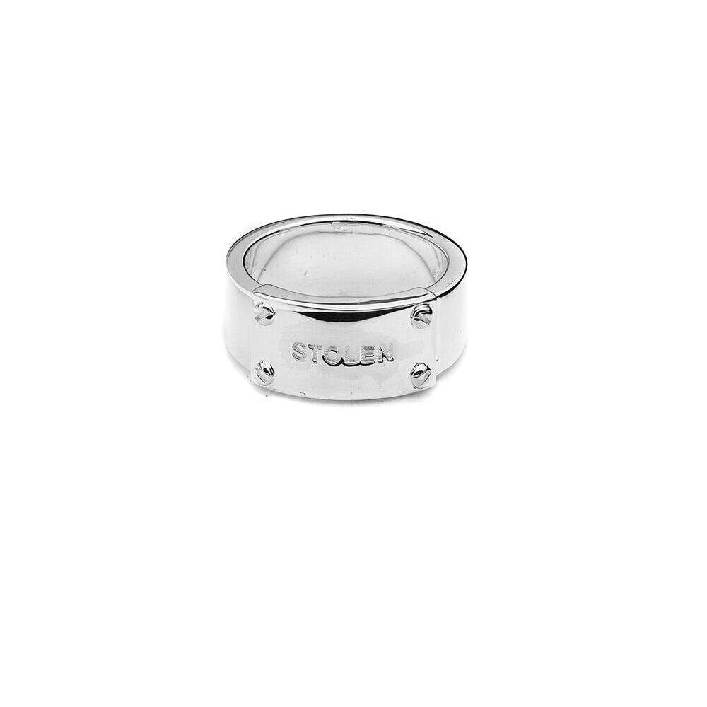 Bold Band Ring Wide Silver_0