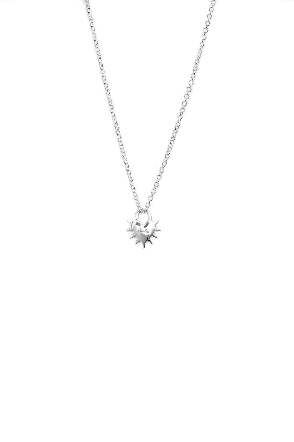 Love Locket Necklace Silver_0