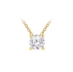 9ct Gold 1.0ct Lab Diamond Necklace_0