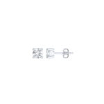 9ct White Gold Lab Grown Diamond Stud Earrings 0.50ct TDW_0