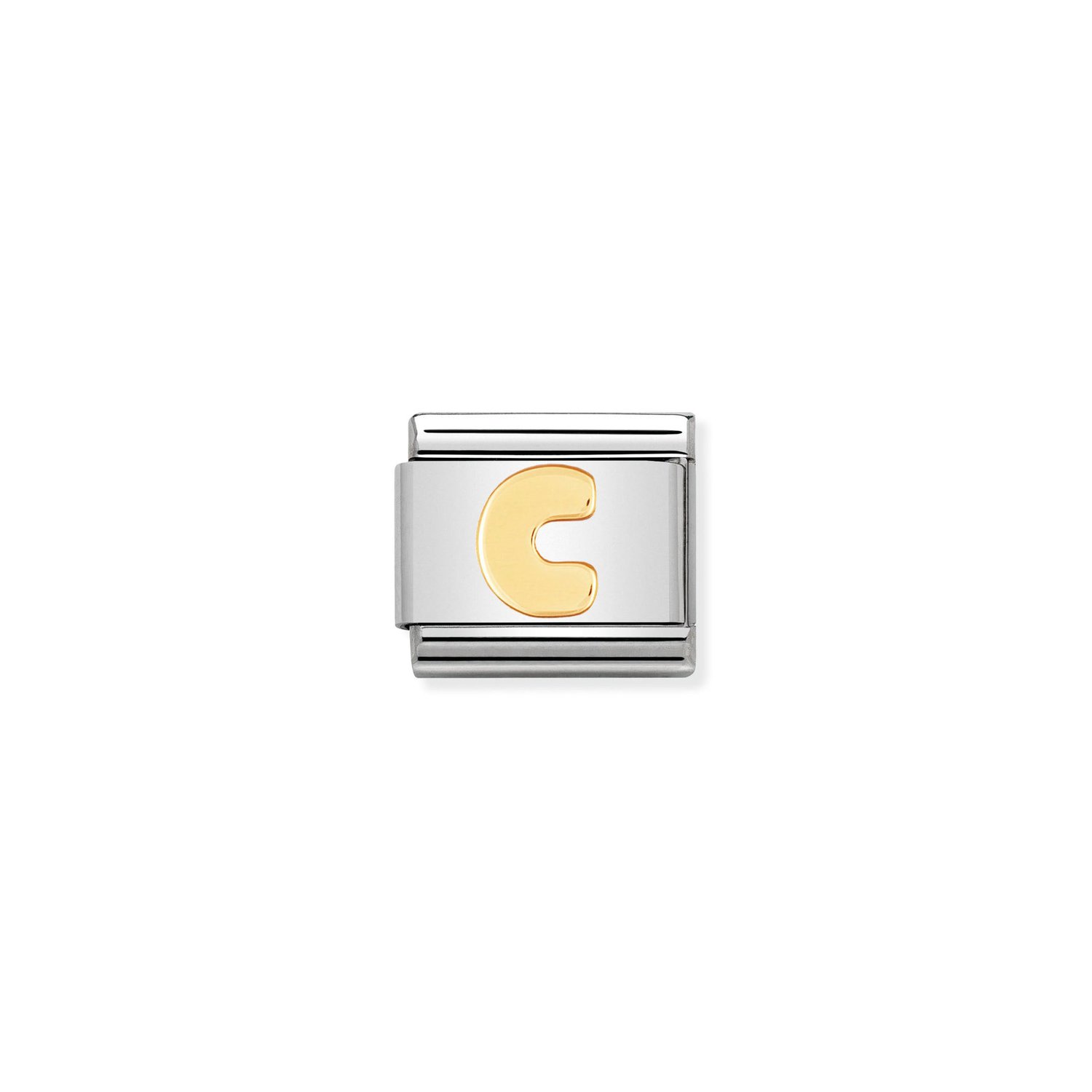 Nomination letter C charm, with 18ct YG._0