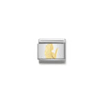 Nomination Zodiac Virgo Charm S/Steel and 18ct_0