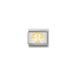 Nomination Zodiac Libra Charm S/Steel and 18ct_0