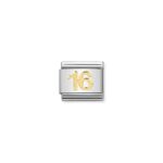 Nomination 16 Charm S/Steel and 18ct_0