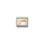 Nomination Shooting Star Charm S/Steel and 18ct_0