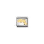 Nomination Dolphin Charm S/Steel and 18ct_0