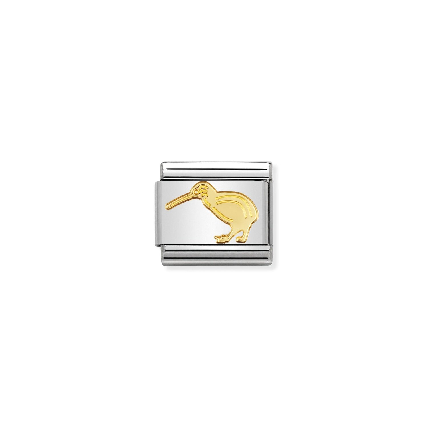 Nomination Kiwi Charm S/Steel and 18ct_0