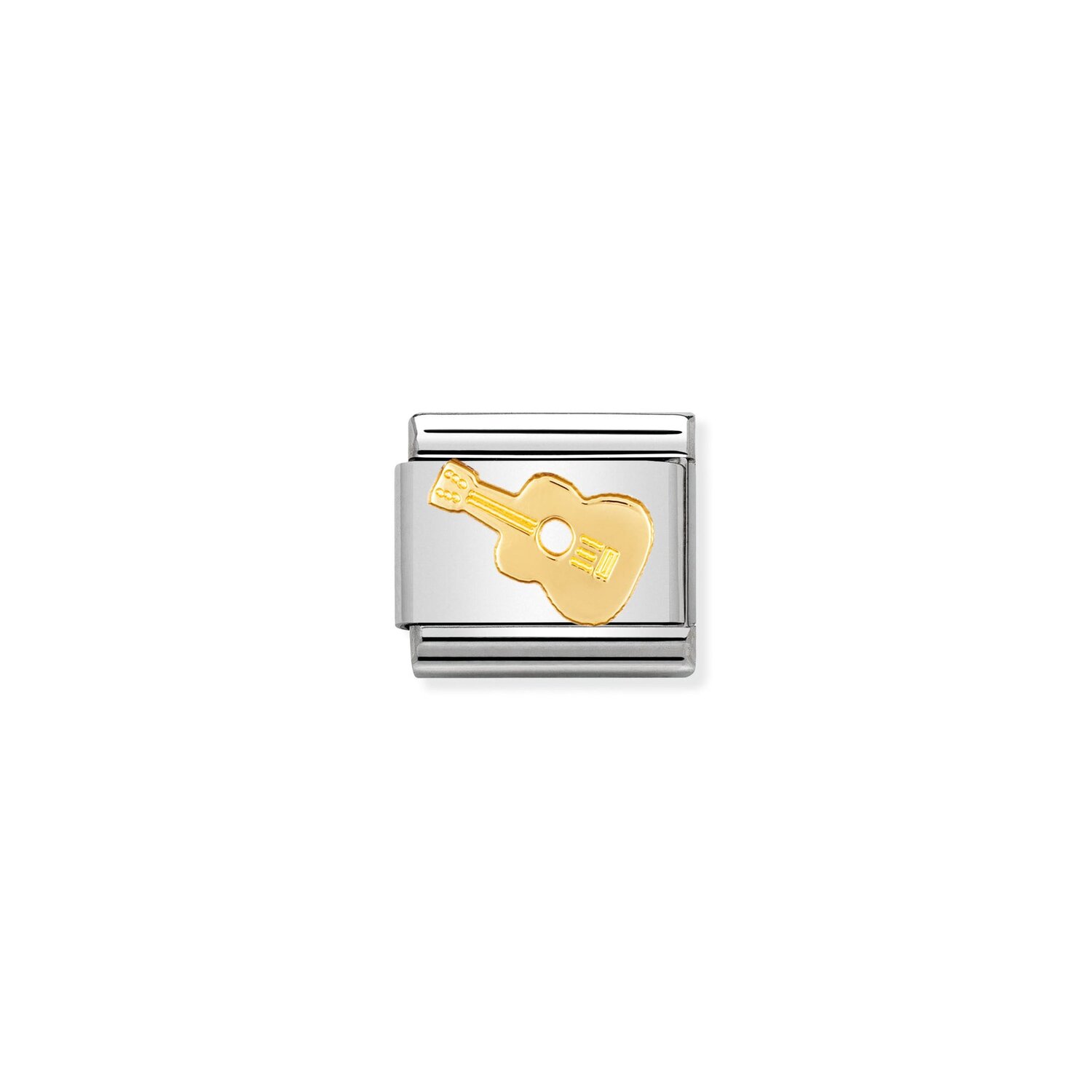 Nomination Guitar Charm S/Steel and 18ct_0