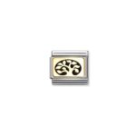 Nomination Tree Of Life Charm S/Steel and 18ct_0