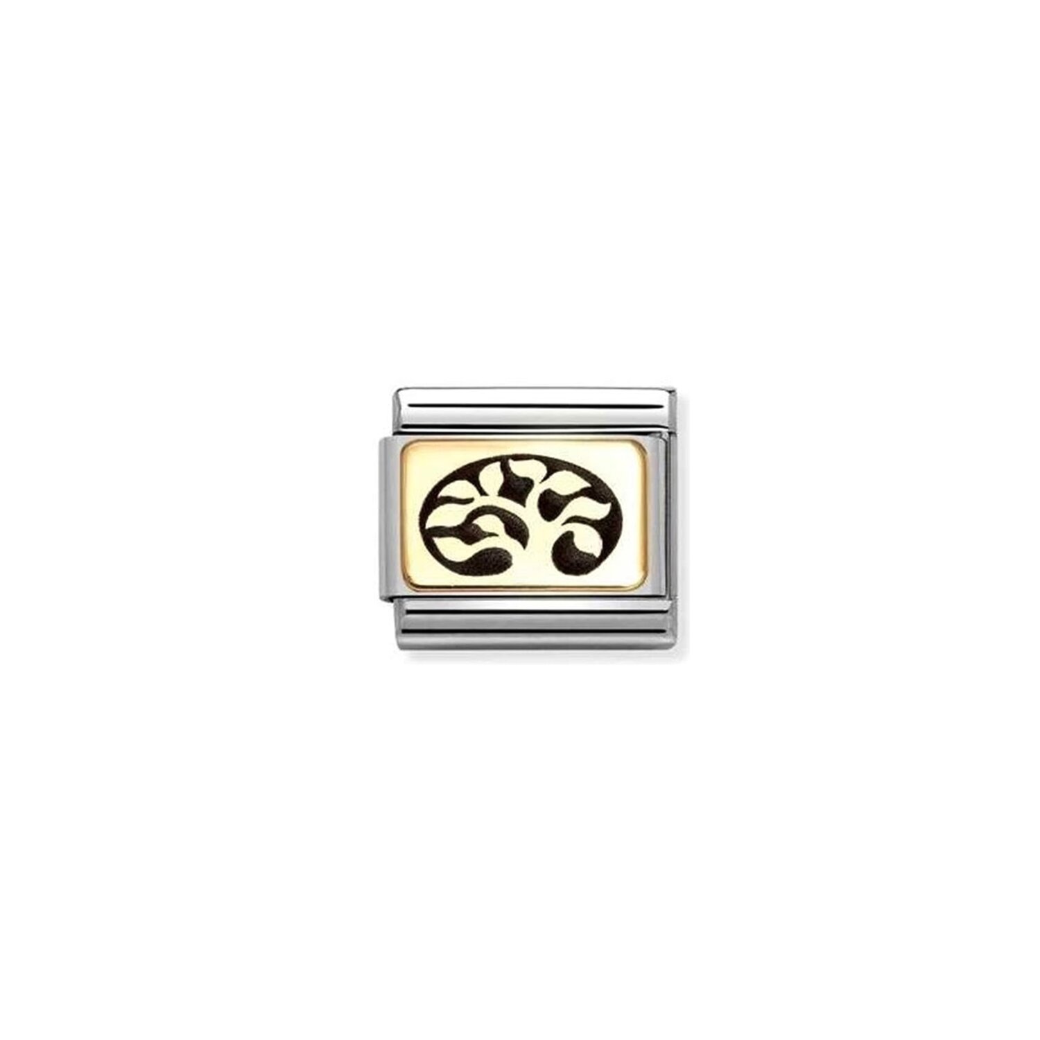 Nomination Tree Of Life Charm S/Steel and 18ct_0