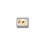 Nomination Cow Charm S/Steel and 18ct_0