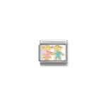 Nomination Brothers and Sisters Charm S/Steel and 18ct_0