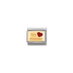 Nomination My Forever Charm S/Steel and 18ct_0