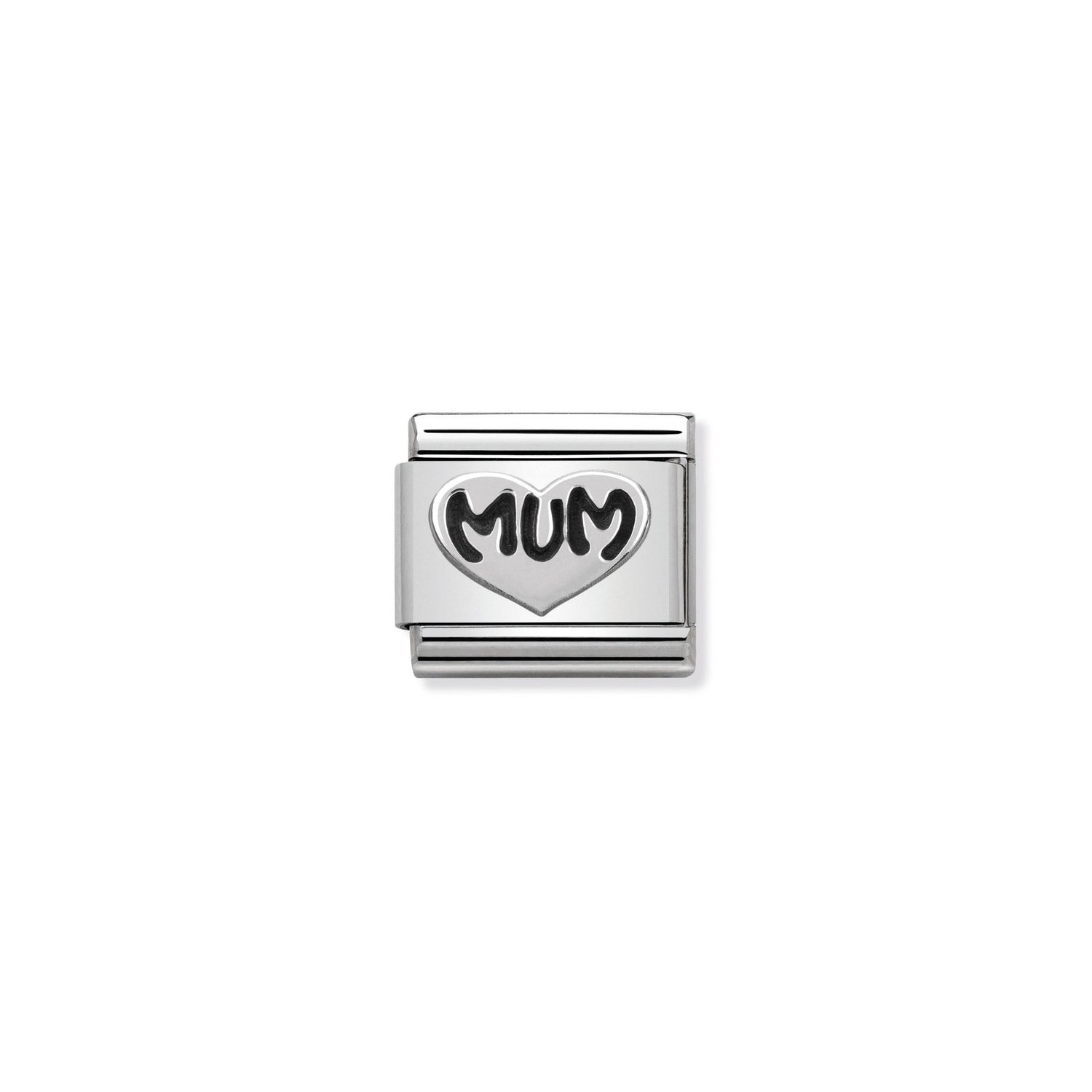 Nomination Mum Heart Charm S/Steel and Silver_0
