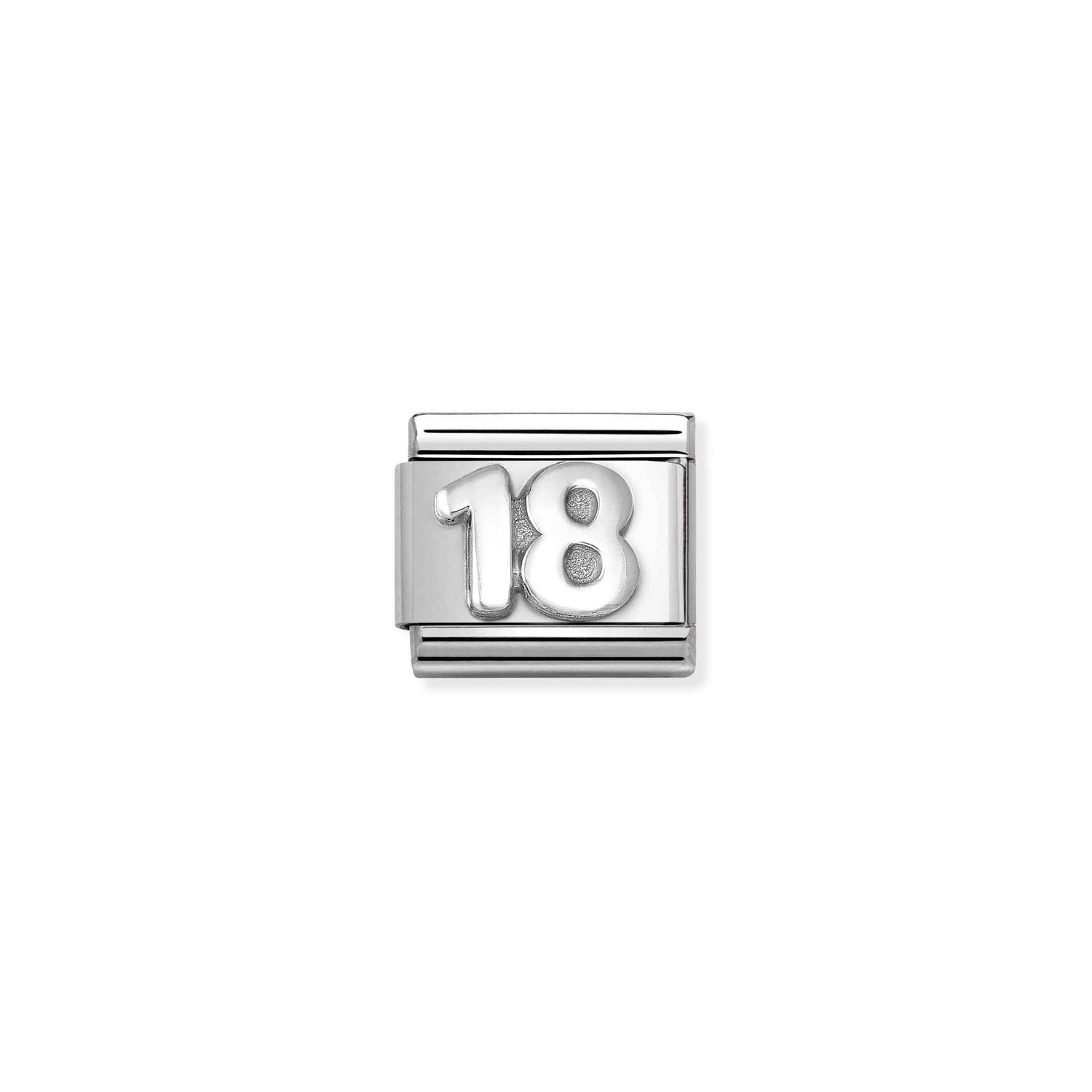 Nomination 18 Charm S/Steel and Silver_0