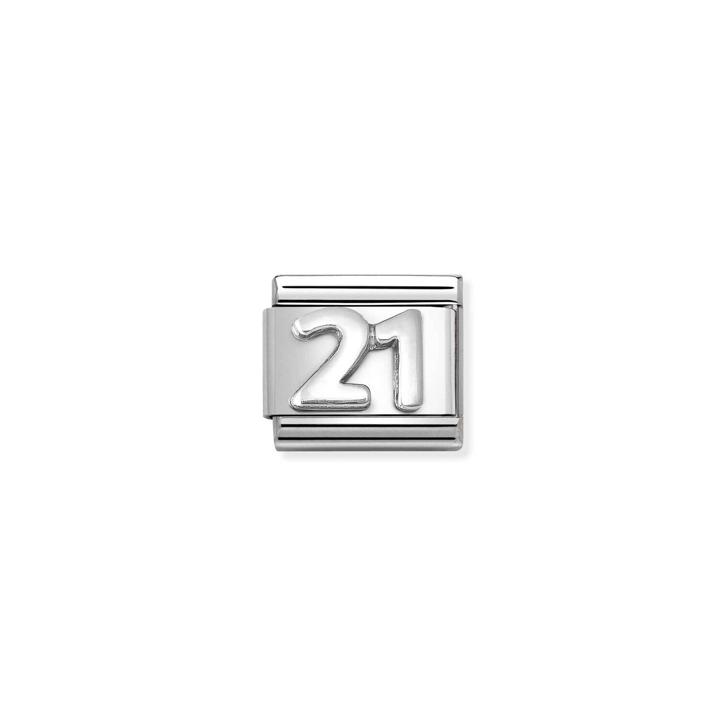 Nomination 21 Charm S/Steel and Silver_0