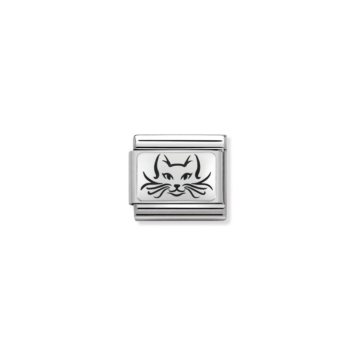 Nomination Cat Charm Stainless Steel and Sterling Silver_0