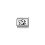 Nomination Dog Charm Stainless Steel and Sterling Silver_0