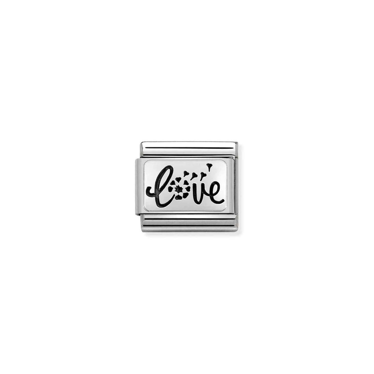 Nomination Dandelion Love Charm Stainless Steel and Sterling Silver_0