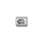 Nomination Caravan Flowers Charm Stainless Steel and Sterling Silver_0
