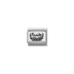 Nomination Family Flowers Charm Stainless Steel and Sterling Silver_0