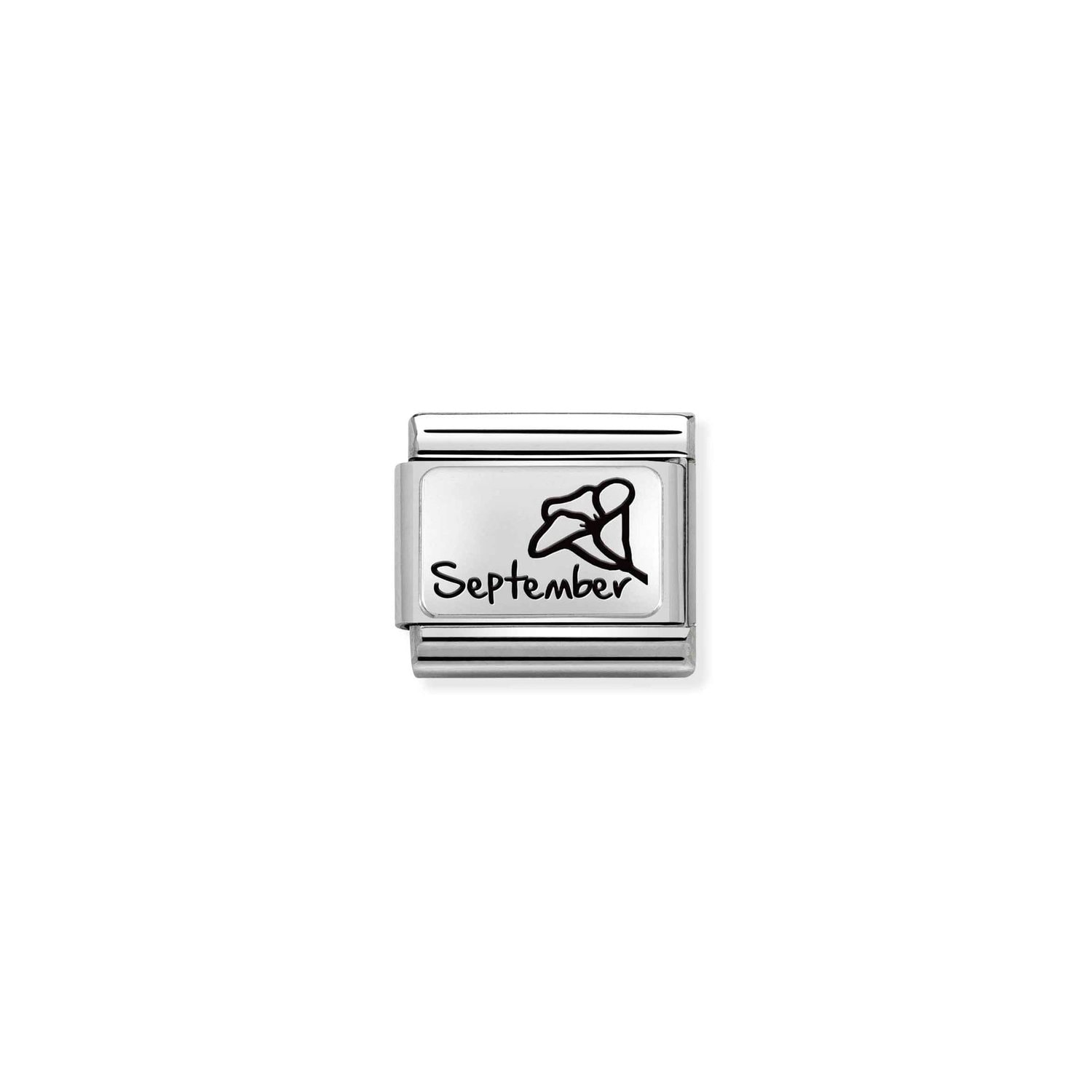 Nomination September Charm Stainless Steel and Sterling Silver_0