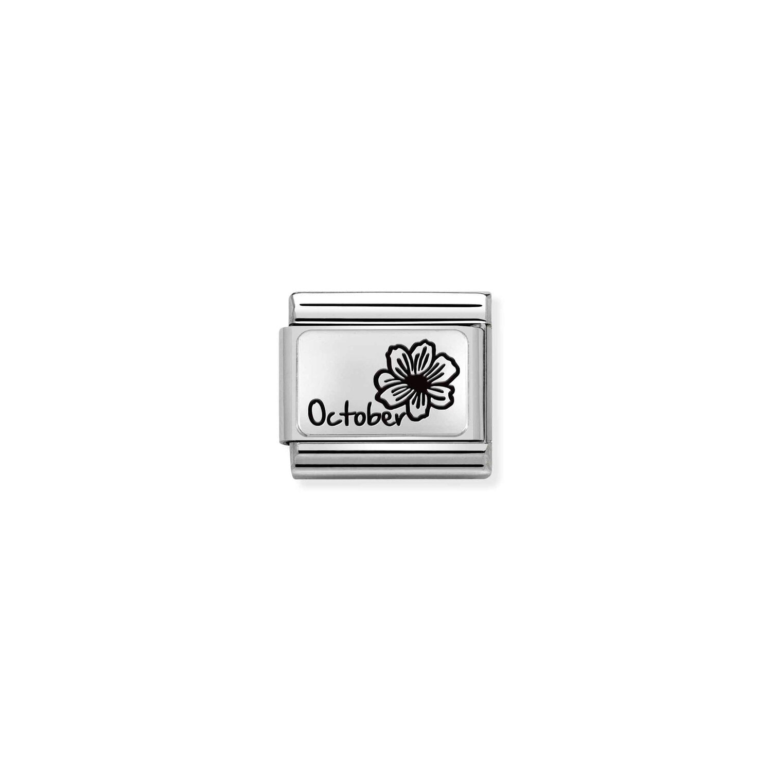 Nomination October Charm Stainless Steel and Sterling Silver_0