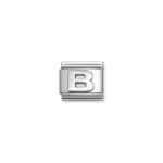 Nomination B Charm Stainless Steel and Sterling Silver_0