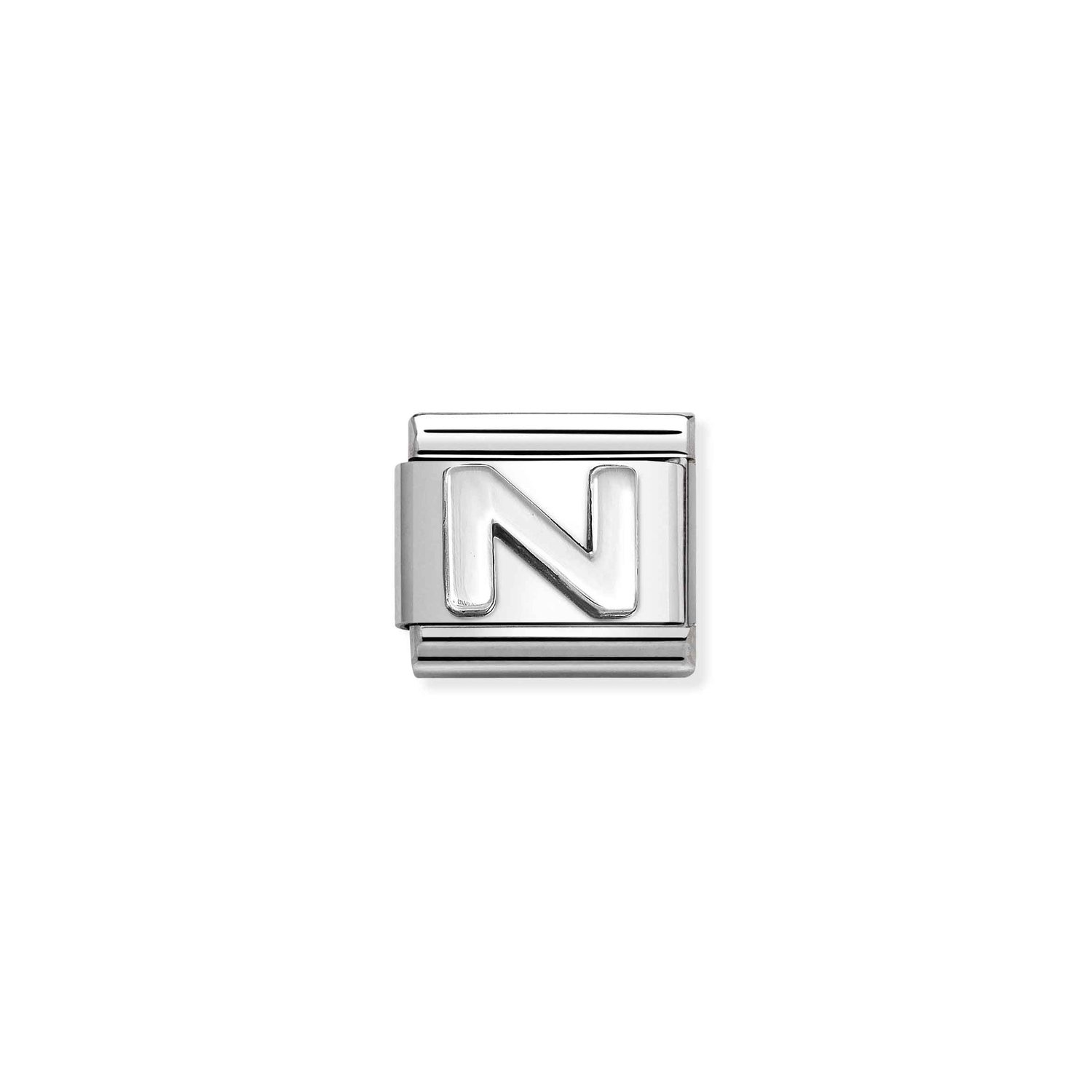 Nomination N Charm Stainless Steel and Sterling Silver_0