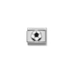 Nomination Soccer Ball Charm Stainless Steel and Sterling Silver_0
