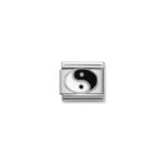 Nomination Yin Yang Charm Stainless Steel and Sterling Silver_0