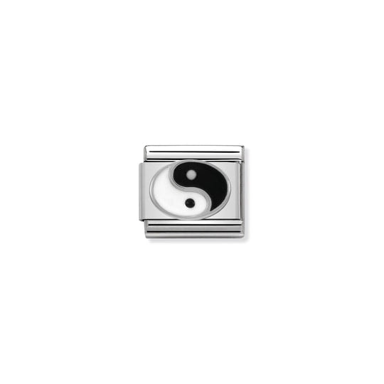 Nomination Yin Yang Charm Stainless Steel and Sterling Silver_0