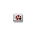 Nomination Ladybird Charm Stainless Steel and Sterling Silver_0