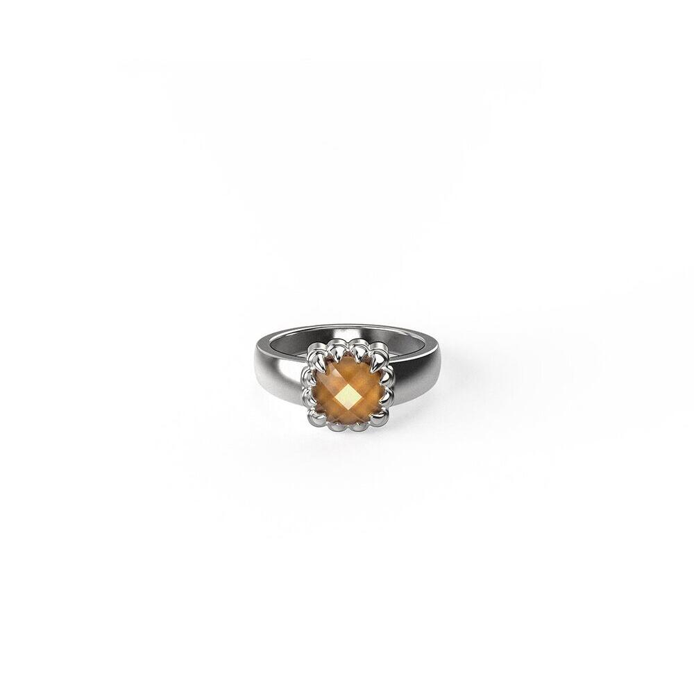 Baby Claw Ring Citrine Sterling Silver_0