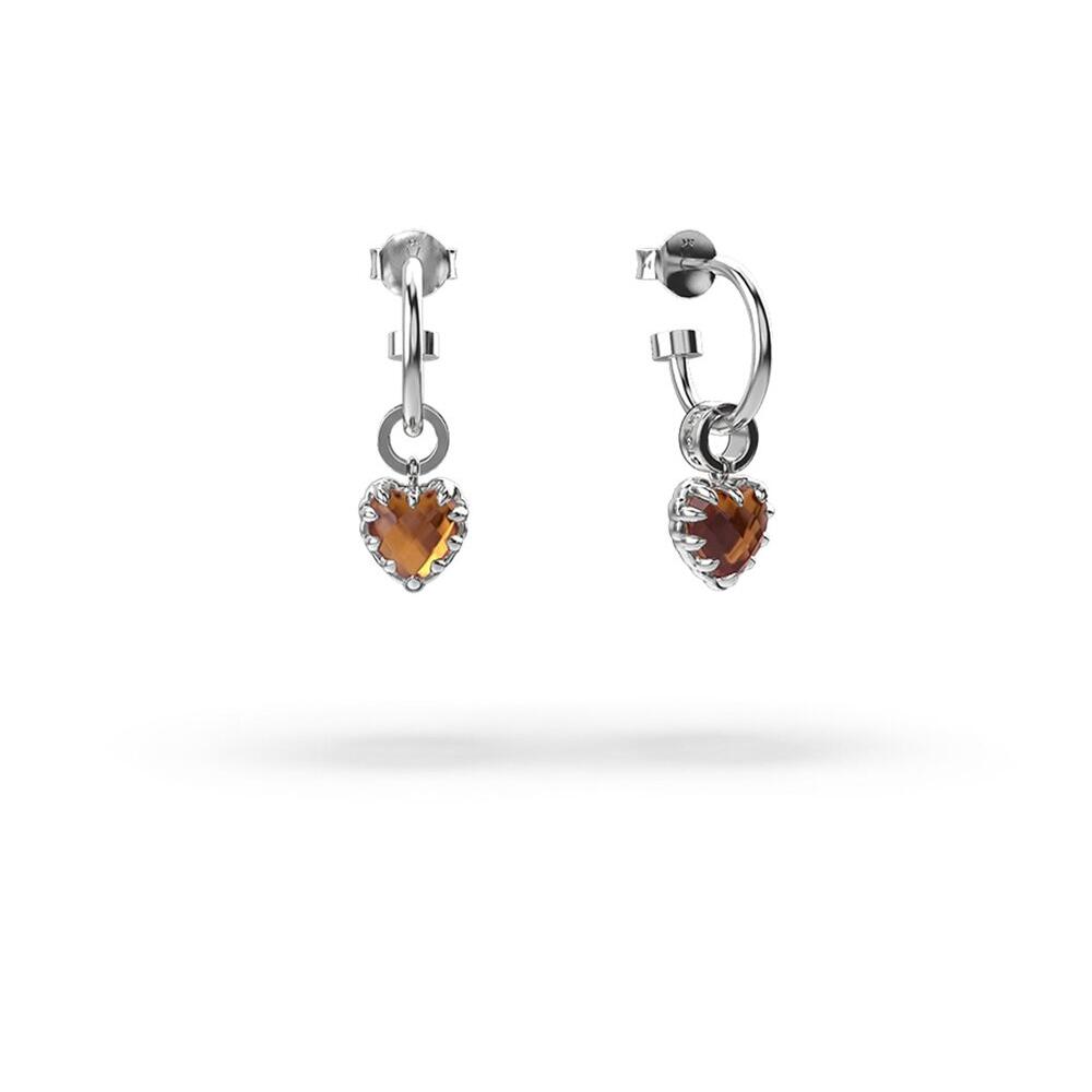 SGC Love Anchor Earrings Citrine_0