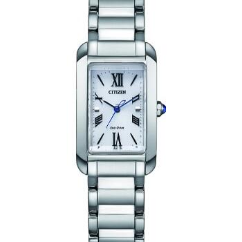 Eco-Drive Ladies Silver Watch_0
