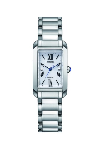 Eco-Drive Ladies Silver Watch_0