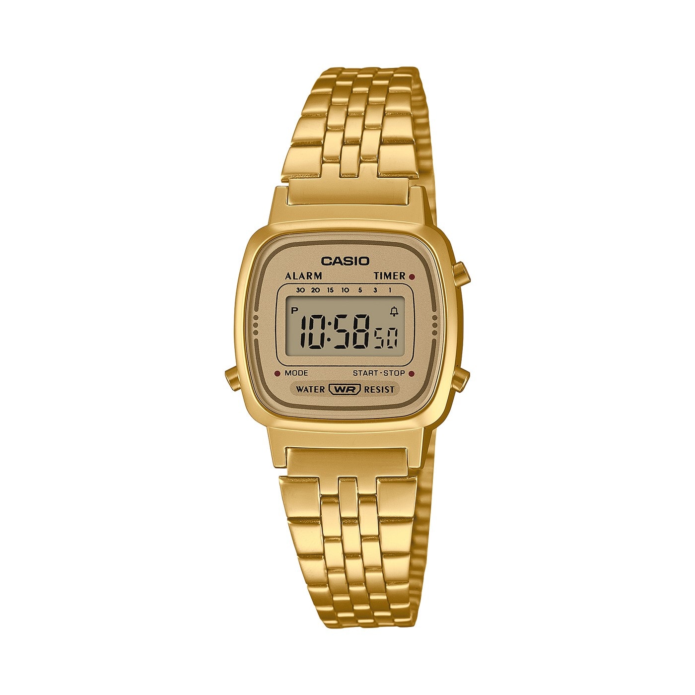 Casio Slim Gold Digital Watch_0