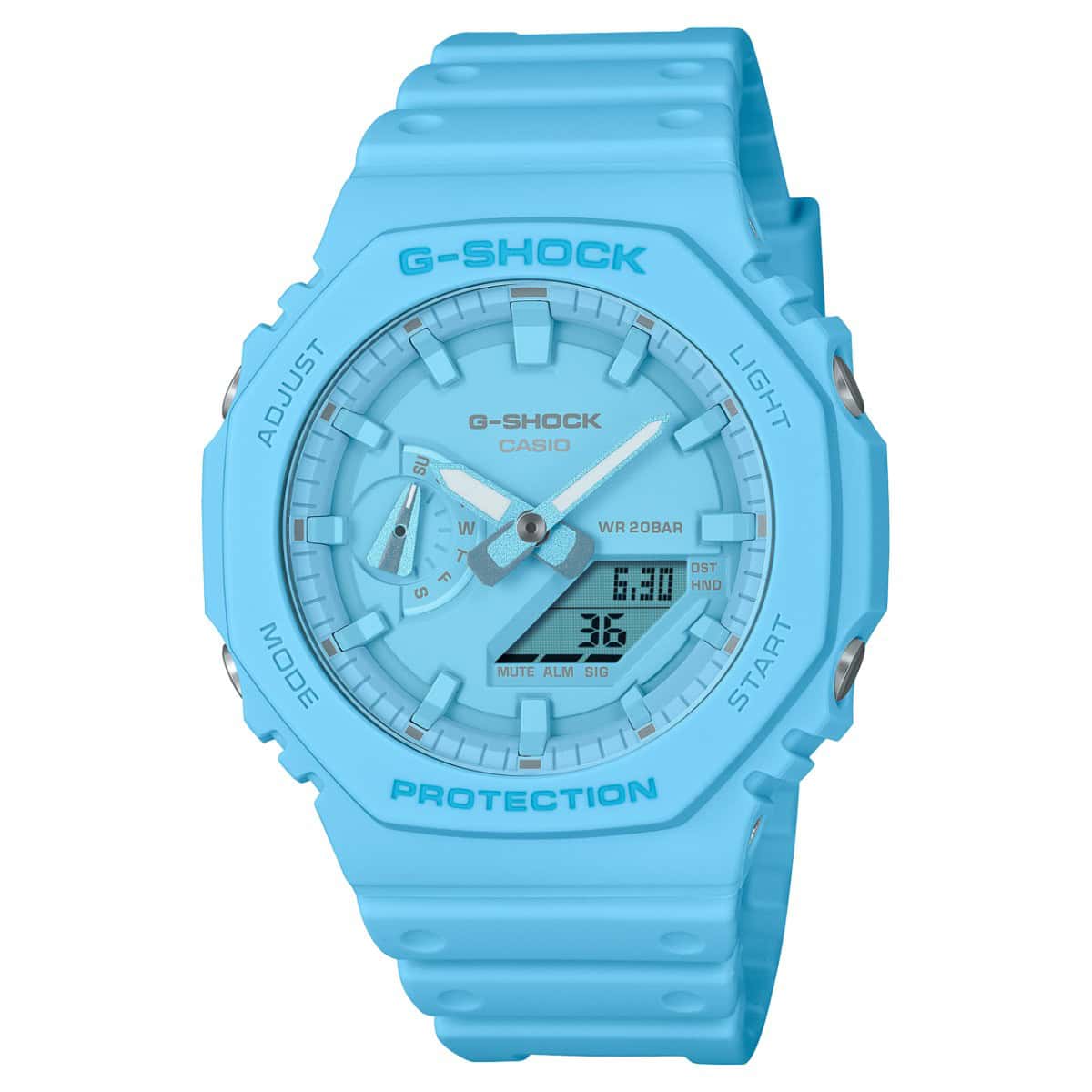 G-Shock Turquiose Analogue and Digital Watch_0