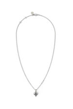 Celestial Heart Necklace Silver_0
